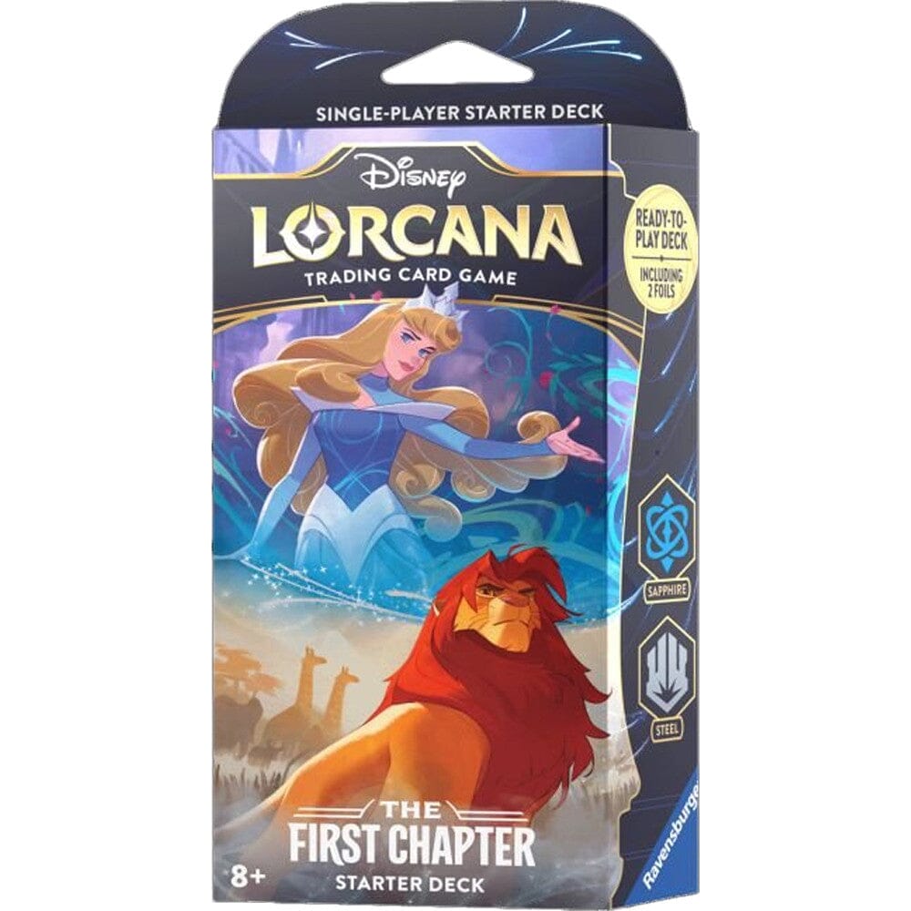 Disney Lorcana TCG: The First Chapter Sapphire & Steel Starer Deck - Undiscovered Realm