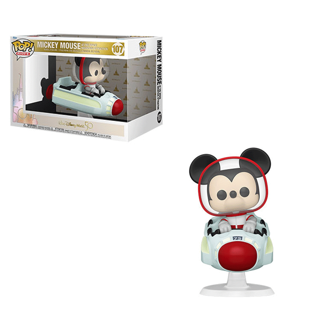 Disney Mickey Mouse at the Space Mountain Attraction Funko Pop! Ride #107 - Undiscovered Realm