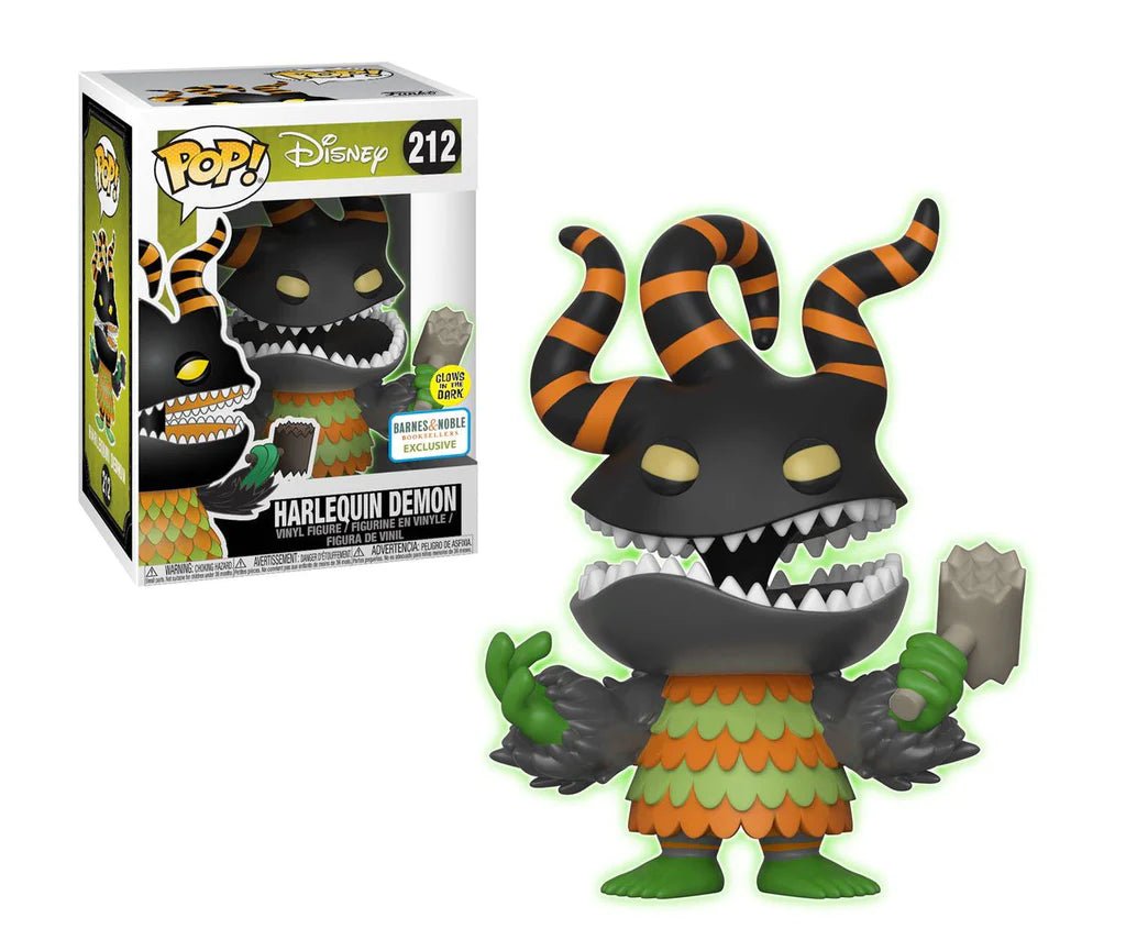 Disney Nightmare Before Christmas Harlequin Demon (Glow) Exclusive Funko Pop! #212 - Undiscovered Realm