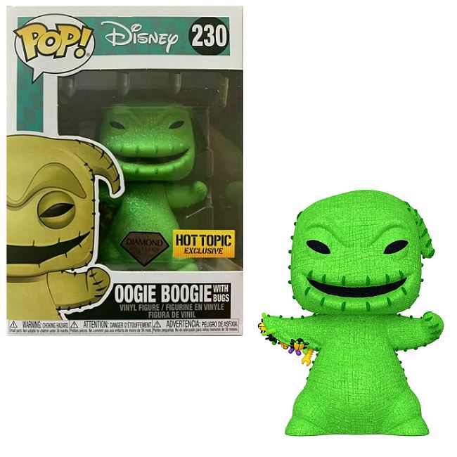 Disney Nightmare Before Christmas Oogie Boogie with Bugs Diamond Exclusive Funko Pop! #230 - Undiscovered Realm