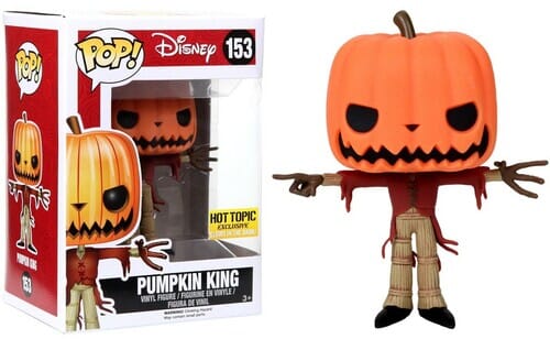 Disney Nightmare Before Christmas Pumpkin King (Glow) Exclusive Funko Pop! #153 - Undiscovered Realm