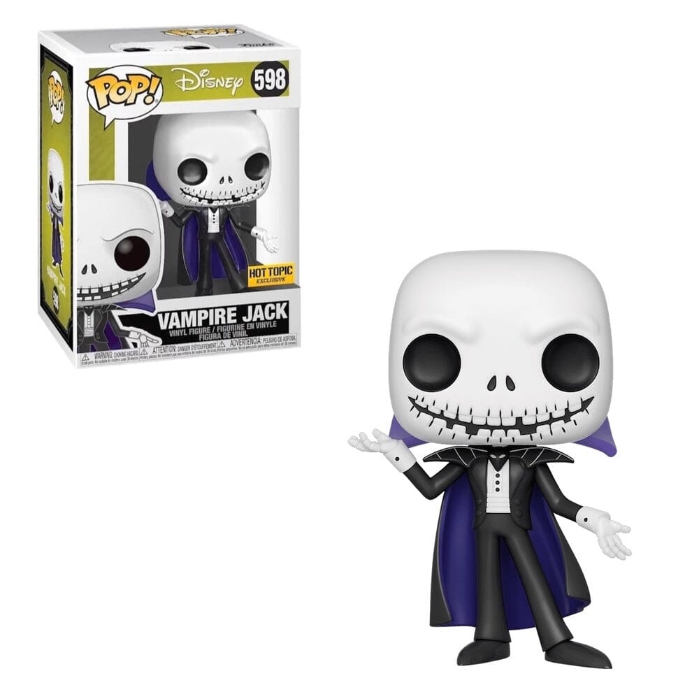 Disney Nightmare Before Christmas Vampire Jack (Metallic) Funko Pop! #598 - Undiscovered Realm