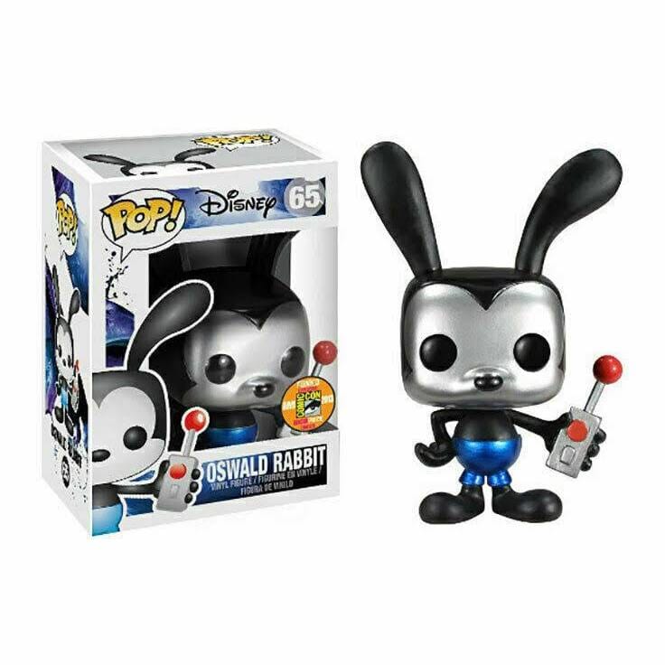 Disney Oswald Rabbit (Metallic) SDCC Exclusive (1008 PCS) Funko Pop! #65 - Undiscovered Realm