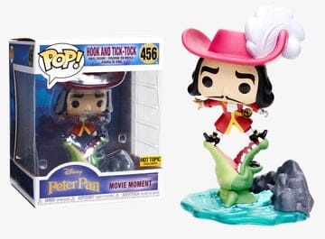 Disney Peter Pan Hook And Tick-Tock Exclusive Movie Moment Funko Pop! 456 - Undiscovered Realm
