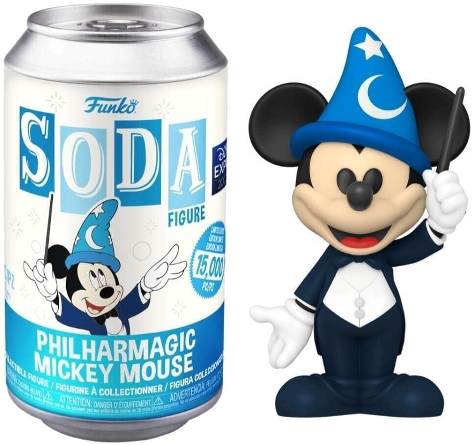 Disney Philharmagic Mickey Mouse Funko Vinyl Soda (Opened Can) - Undiscovered Realm