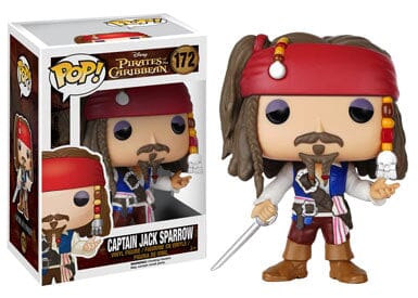 Disney Pirates of the Caribbean Captain Jack Sparrow Funko Pop! #172 - Undiscovered Realm