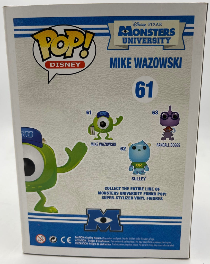 Disney Pixar Monsters University Mike Wazowski Metallic SDCC Exclusive (480 pcs) Funko Pop! #61 (Light Box Damage) - Undiscovered Realm