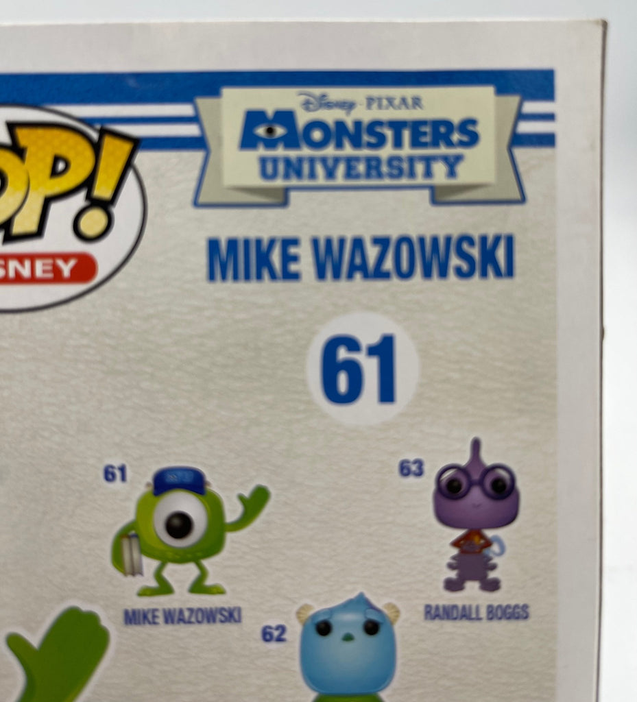 Disney Pixar Monsters University Mike Wazowski Metallic SDCC Exclusive (480 pcs) Funko Pop! #61 (Light Box Damage) - Undiscovered Realm