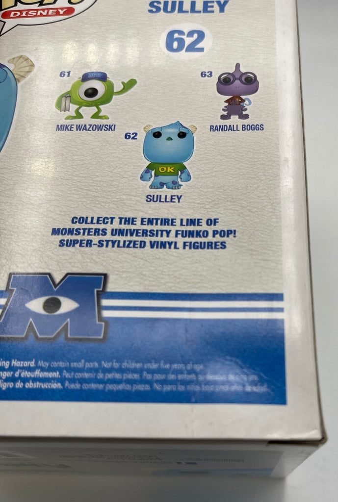 Disney Pixar Monsters University Sulley Metallic SDCC Exclusive (480 pcs) Funko Pop! #62 (Light Box Damage) - Undiscovered Realm