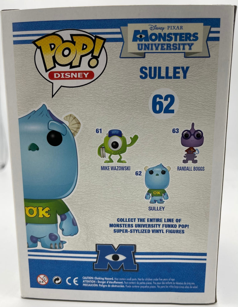 Disney Pixar Monsters University Sulley Metallic SDCC Exclusive (480 pcs) Funko Pop! #62 (Light Box Damage) - Undiscovered Realm