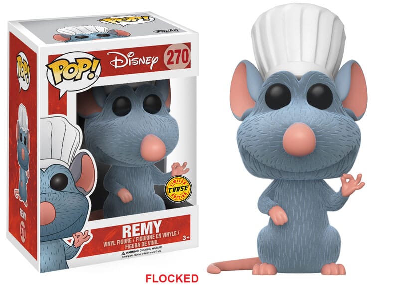 Disney Remy (Flocked) Chase Funko Pop! #270 - Undiscovered Realm