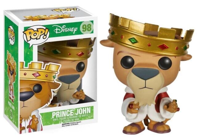 Disney Robin Hood Prince John Funko Pop! #98 - Undiscovered Realm