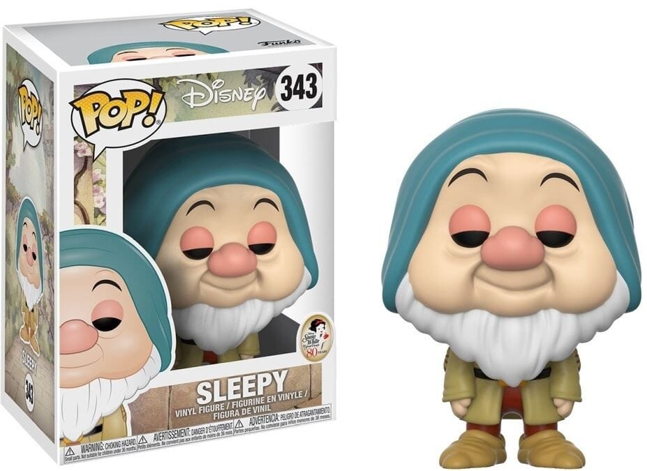 Disney Snow White and the Seven Dwarfs Sleepy Funko Pop! #343 - Undiscovered Realm