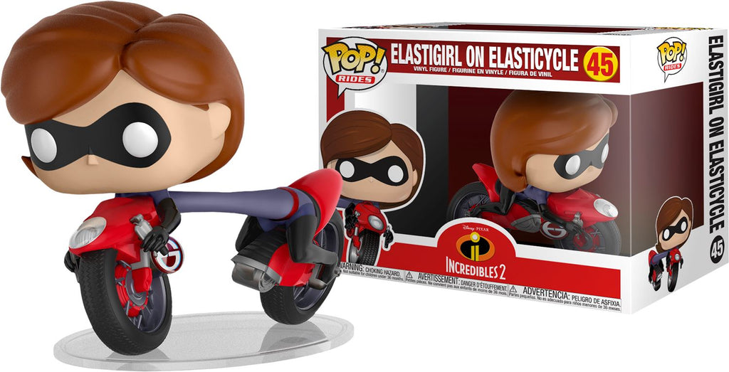 Disney The Incredibles 2 Elastigirl On Elasticycle Funko Pop! Ride - Undiscovered Realm