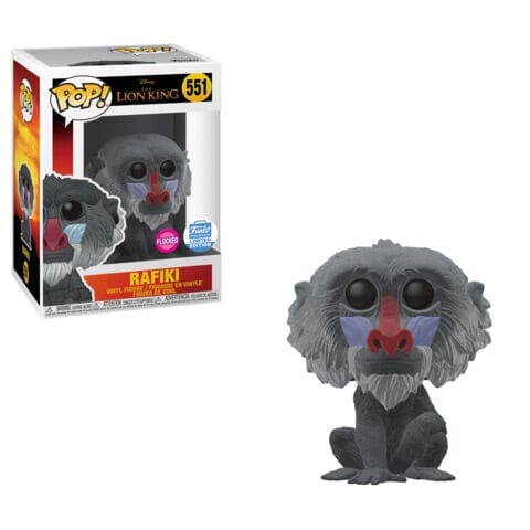 Disney The Lion King (Live Action) Rafiki Flocked Exclusive Funko Pop! #551 - Undiscovered Realm