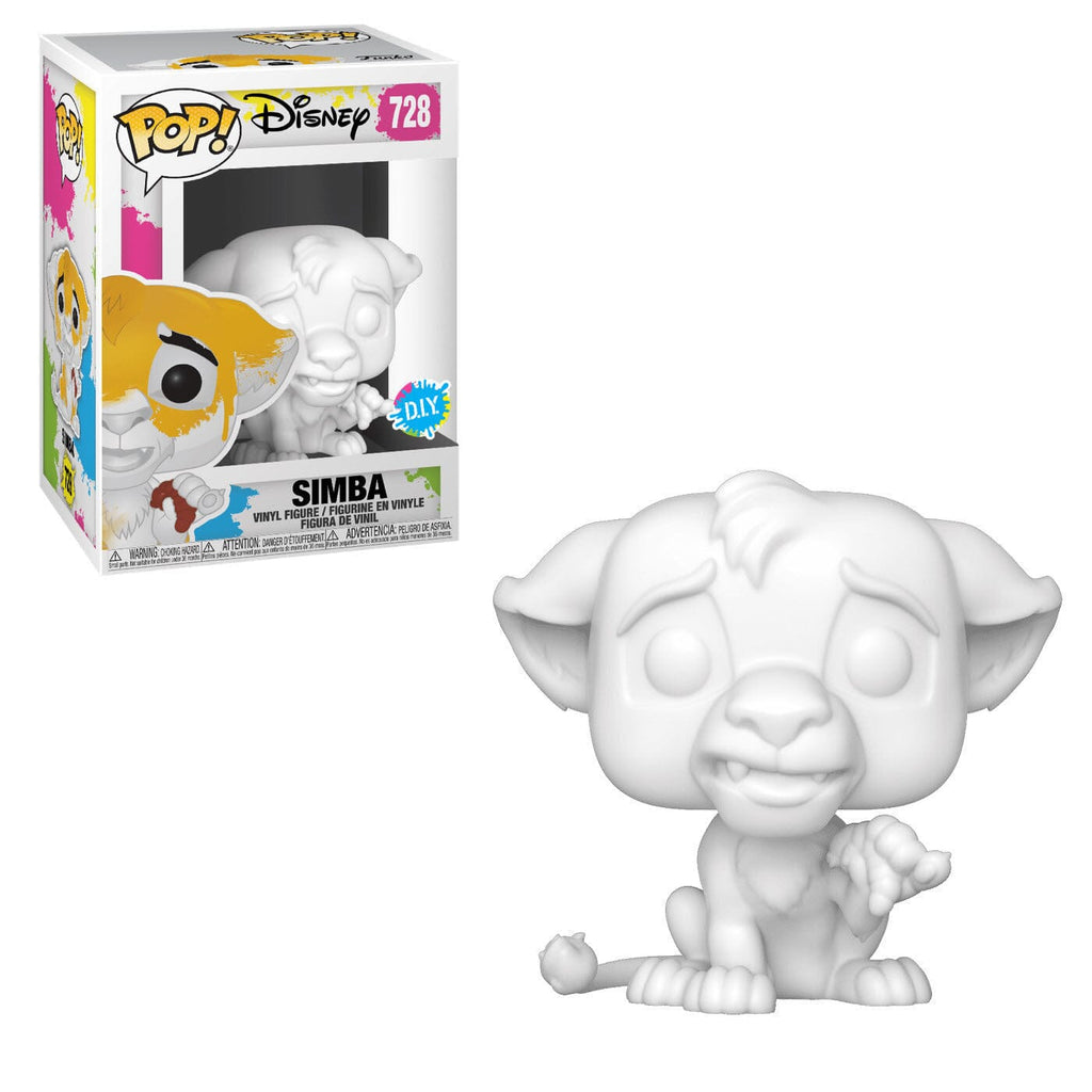 Disney The Lion King Simba DIY Exclusive Funko Pop! #728 - Undiscovered Realm