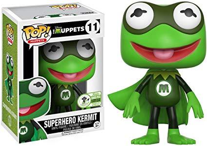 Disney The Muppets Superhero Kermit Emerald City Comic Con Exclusive Funko Pop! #11 (3000 PCS) - Undiscovered Realm