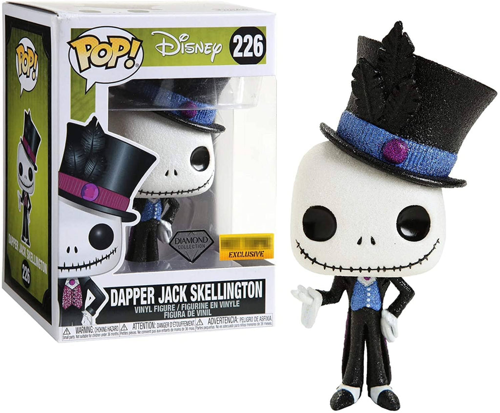 Disney The Nightmare Before Christmas Dapper Jack Skellington Diamond Collection Exclusive Funko Pop! #226 - Undiscovered Realm