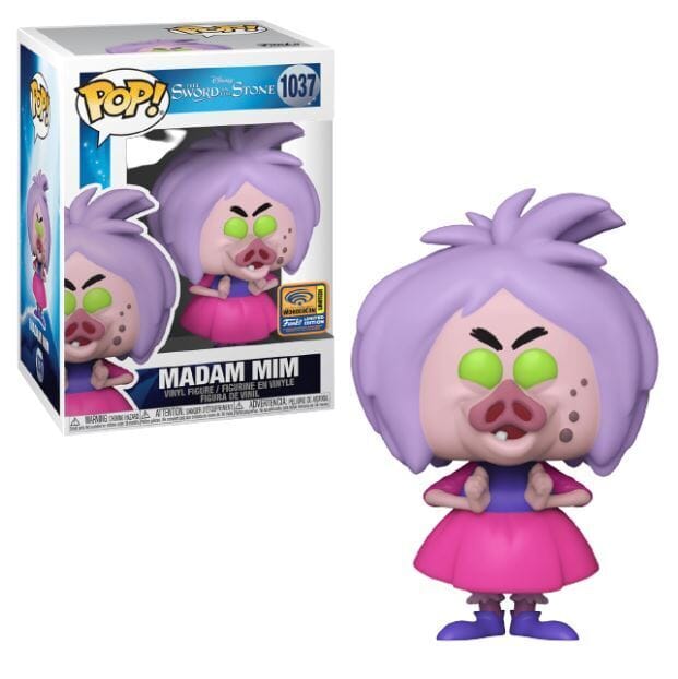 Disney The Sword in the Stone Madam Mim Wondercon Exclusive (Official Sticker) Funko Pop! #1037 - Undiscovered Realm