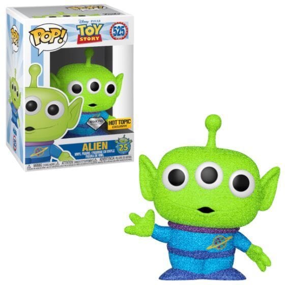 Disney Toy Story 4 Alien Diamond Exclusive Funko Pop! #525 - Undiscovered Realm