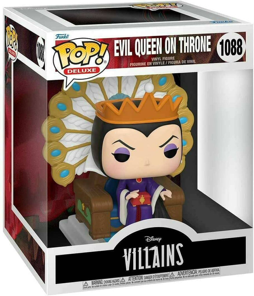 Disney Villains Deluxe Evil Queen on Throne Funko Pop! #1088 - Undiscovered Realm