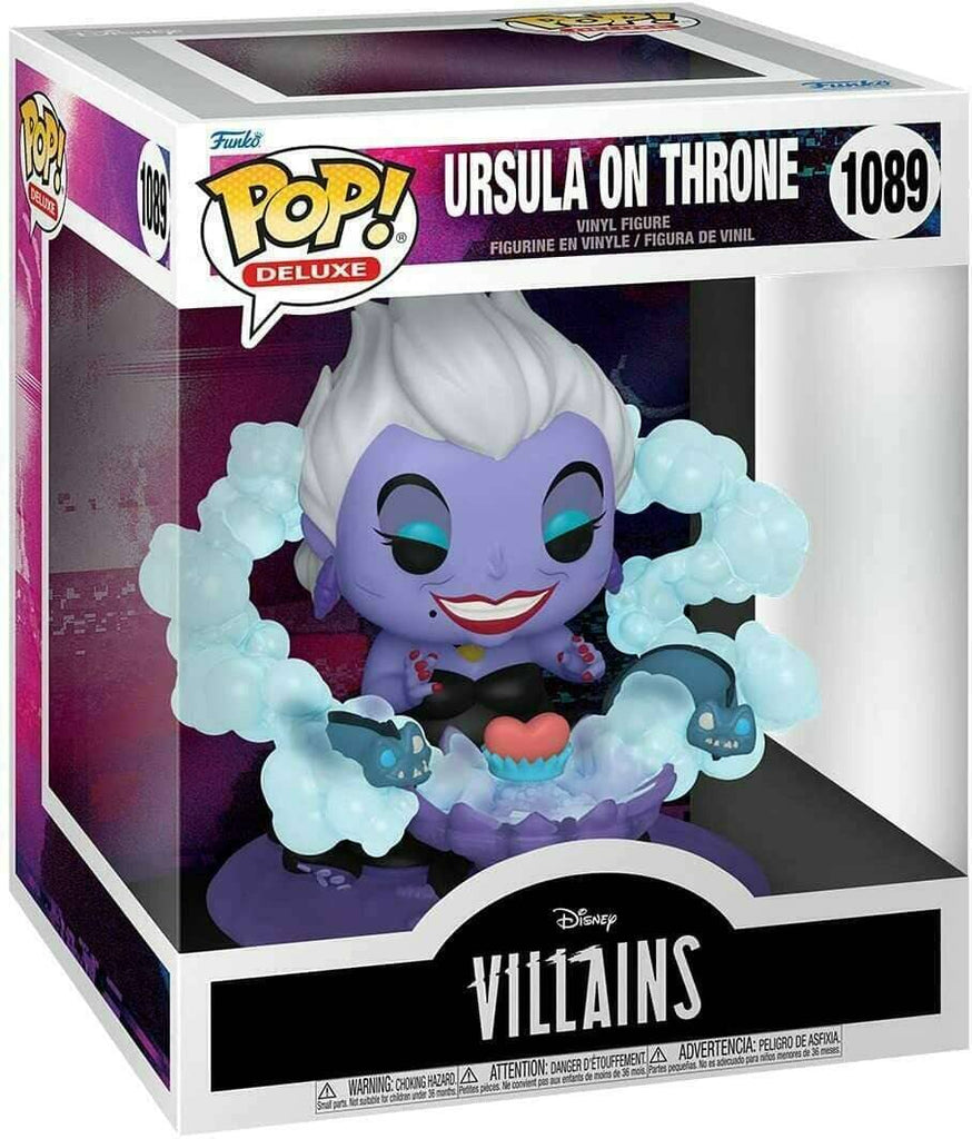 Disney Villains Deluxe Ursula on Throne Funko Pop! #1089 - Undiscovered Realm
