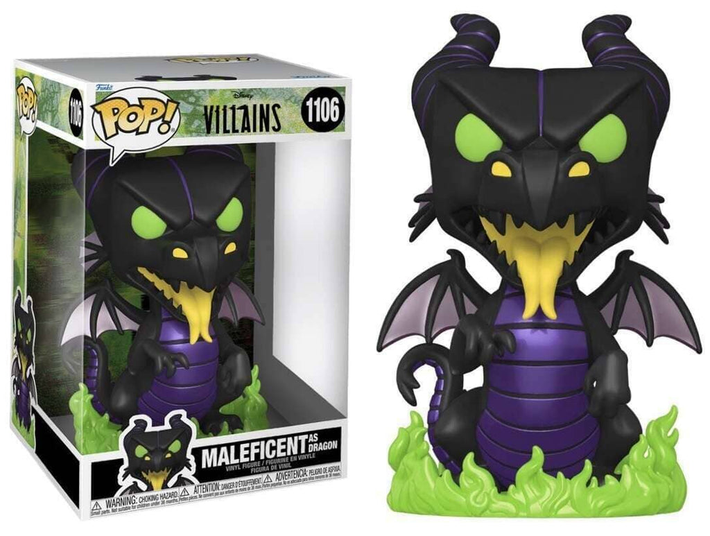 Disney Villains Jumbo Maleficent as Dragon 10 Inch Funko Pop! #1106 - Undiscovered Realm