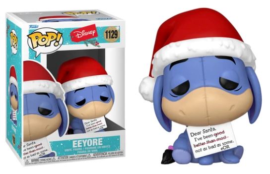 Disney Winnie the Pooh Holiday Eeyore Funko Pop! #1129 - Undiscovered Realm