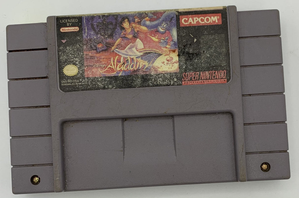 Disney’s Aladdin for the Super Nintendo (SNES) (Loose Game) - Undiscovered Realm