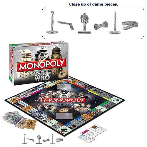 Doctor Who Collector's Edition Monopoly Board Game - Undiscovered Realm