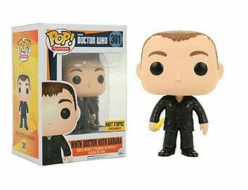 Doctor Who Ninth Doctor With Banana Exclusive Funko Pop! #301 - Undiscovered Realm