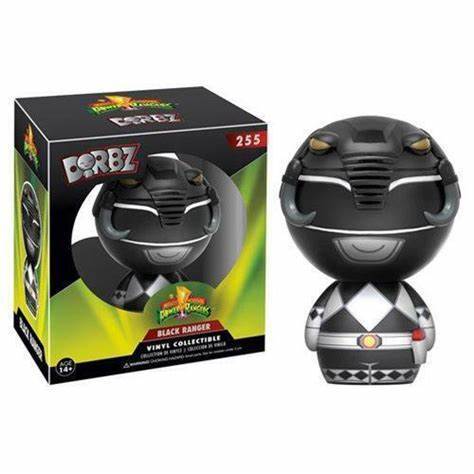 Dorbz Mighty Morphin Power Rangers Black Ranger #255 Vinyl Collectible - Undiscovered Realm