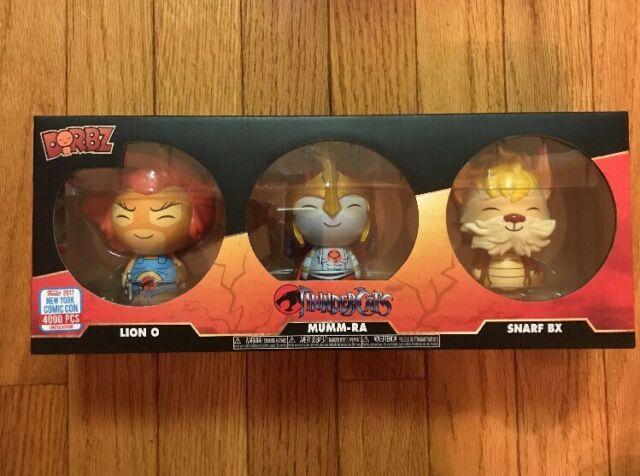 Dorbz Thundercats 2017 NYCC Exclusive 3-pack Lion-o Mumm-ra and Snarf BX Vinyl Figures - Undiscovered Realm