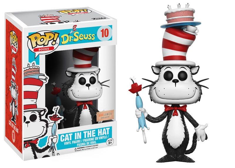 Dr. Seuss Cat in the Hat (Umbrella) Exclusive Funko Pop! #10 - Undiscovered Realm