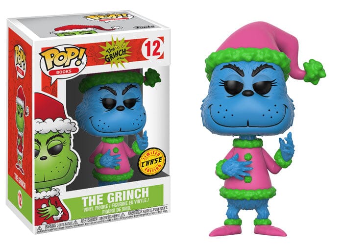 Dr. Seuss The Grinch (Blue) Chase Funko Pop! #12 - Undiscovered Realm