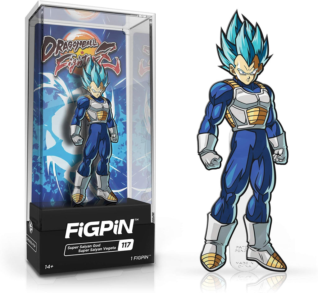 Dragon Ball Super SSB Vegeta FiGPiN Enamel Pin - Undiscovered Realm