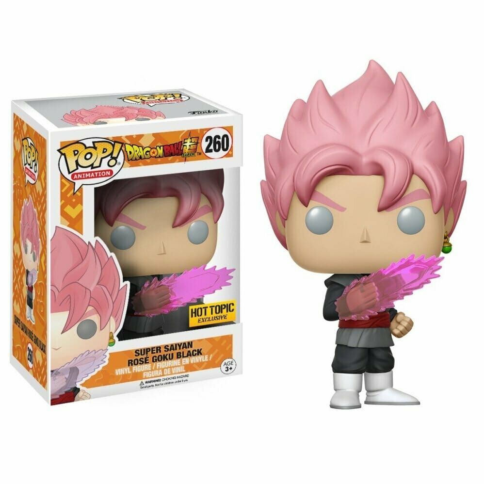 Dragon Ball Super Super Saiyan Rose Goku Black Exclusive Funko Pop! #260 - Undiscovered Realm
