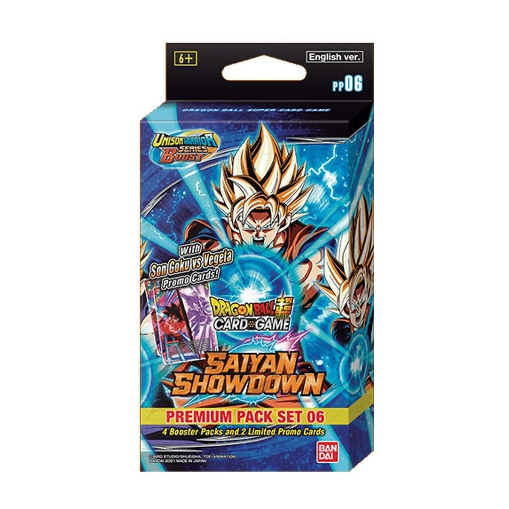 Dragon Ball Super Tcg: Unison Warrior Series 6 - Saiyan Showdown - Premium Pack - Undiscovered Realm
