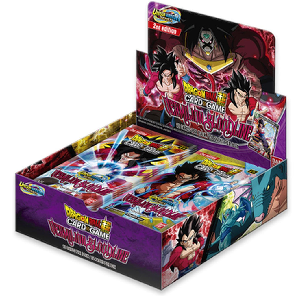 Dragon Ball Super TCG Vermilion Bloodline Booster Box (2nd Edition) - Undiscovered Realm