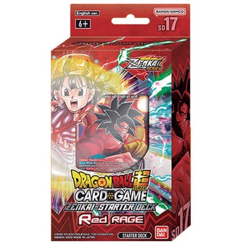 Dragon Ball Super TCG: Zenkai Series 1 - Starter Deck [SD17] Red Rage - Undiscovered Realm