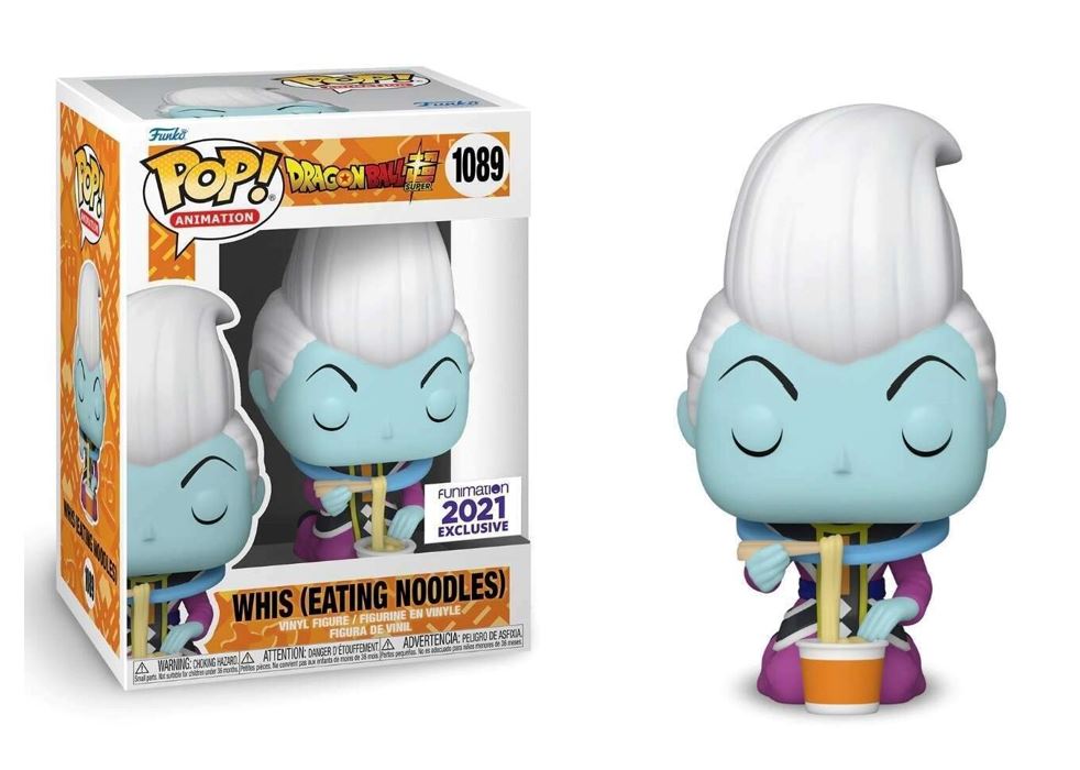 Dragon Ball Super Whis (Eating Noodles) Exclusive Funko Pop! #1089 - Undiscovered Realm