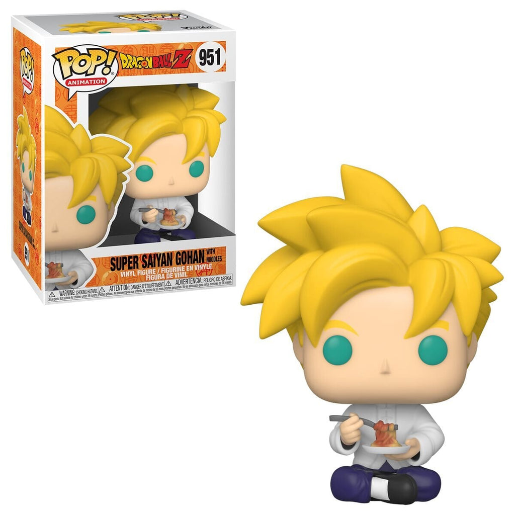 Dragon Ball Z (DBZ) Super Saiyan Gohan with Noodles Funko Pop! #951 - Undiscovered Realm