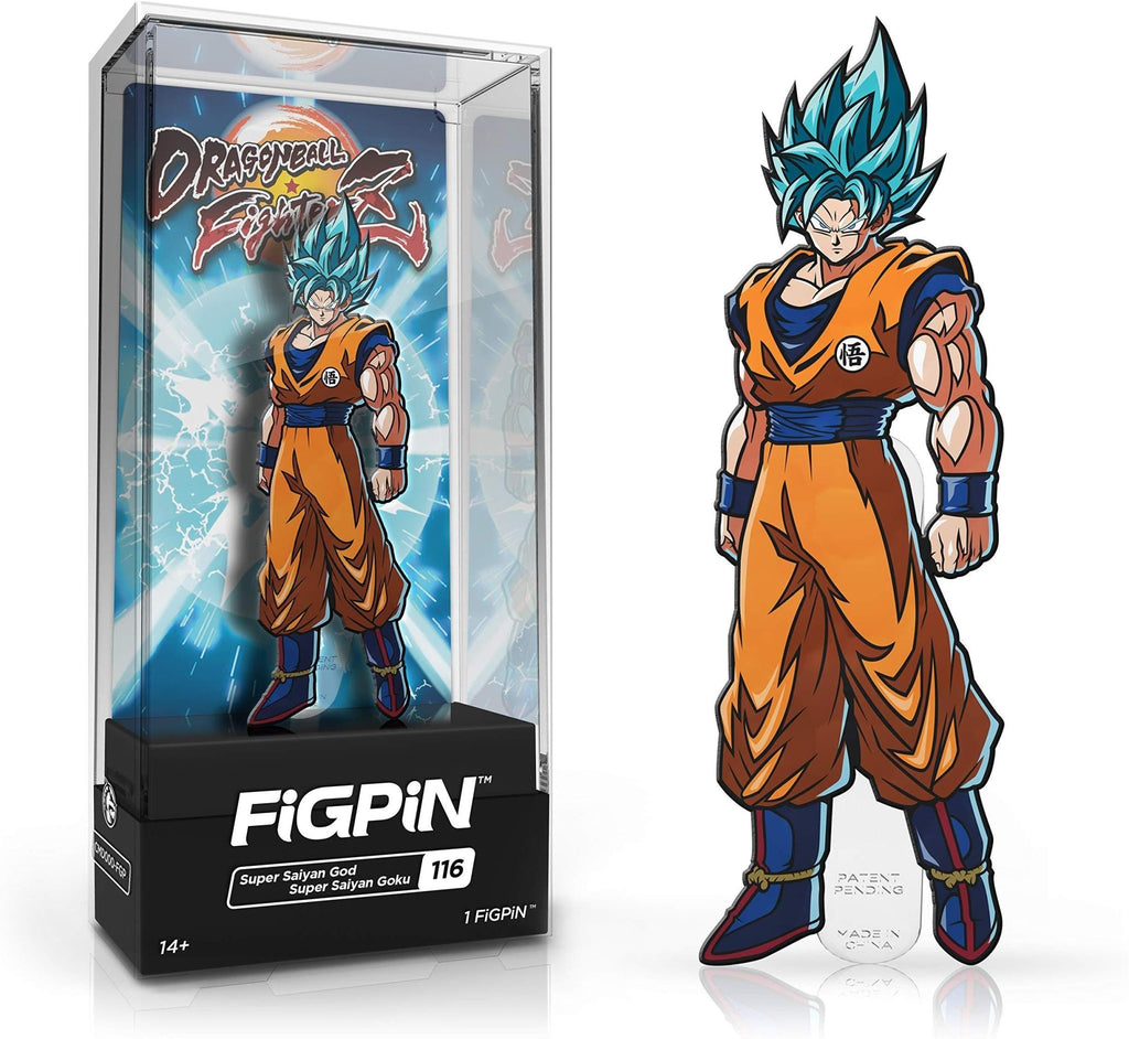 Dragon Ball Z SSB Goku FiGPiN Enamel Pin - Undiscovered Realm