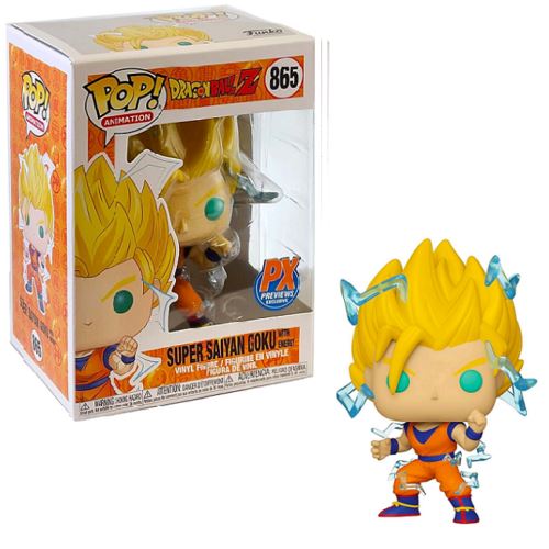 Dragon Ball Z Super Saiyan 2 Goku with Energy Exclusive Funko Pop! #865 - Undiscovered Realm