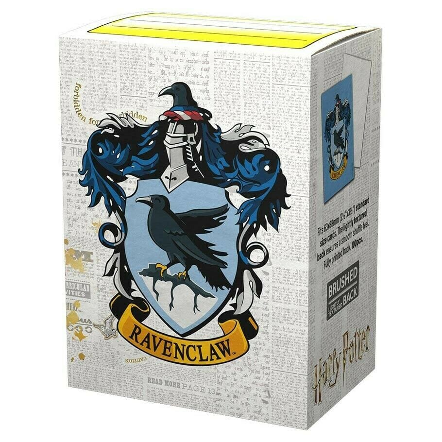 Dragon Shield Standard Size Card Sleeves 100 Count Brushed Art Matte Harry Potter: Ravenclaw - Undiscovered Realm