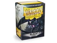 Dragon Shield Standard Size Card Sleeves 100 Count Classic Black - Undiscovered Realm