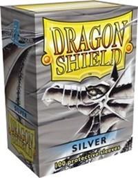 Dragon Shield Standard Size Card Sleeves 100 Count Classic Silver - Undiscovered Realm