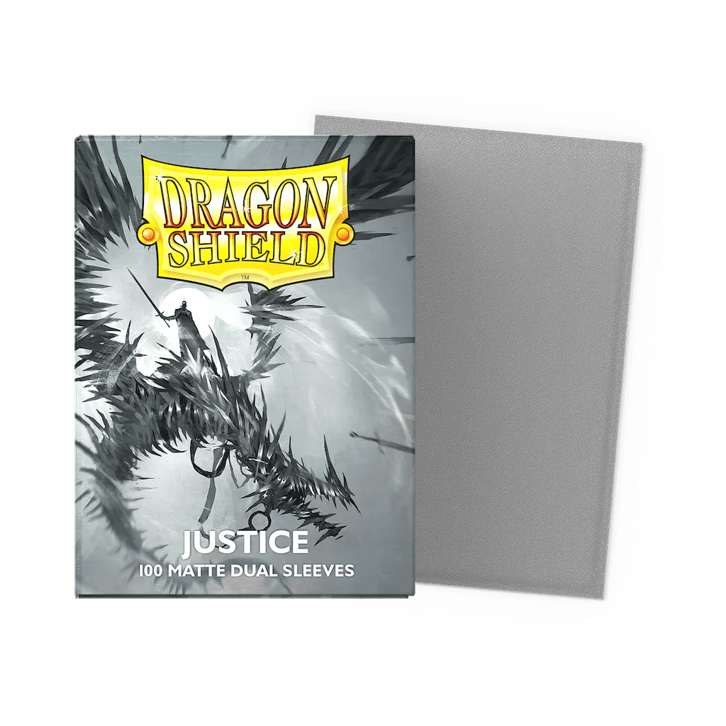 Dragon Shield Standard Size Card Sleeves 100 Count Dual Matte Justice - Undiscovered Realm