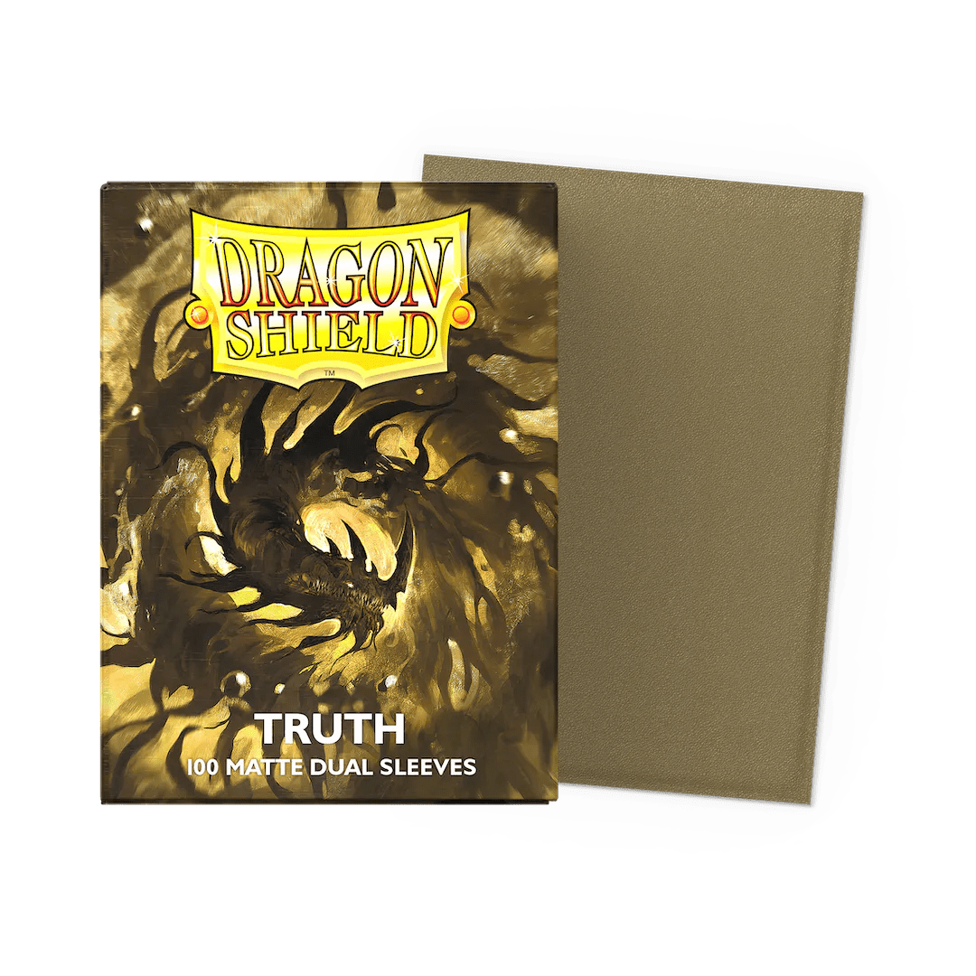 Dragon Shield Standard Size Card Sleeves 100 Count Dual Matte Truth