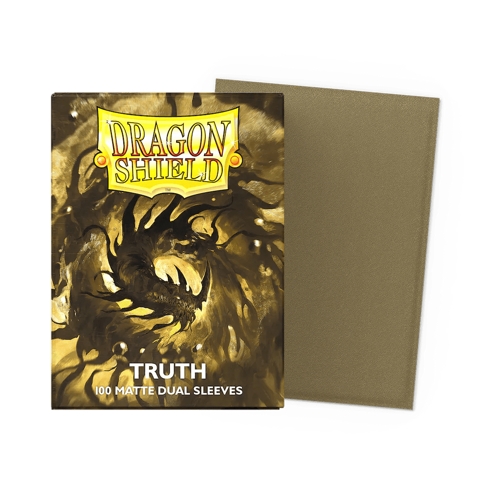 Dragon Shield Standard Size Card Sleeves 100 Count Dual Matte Truth - Undiscovered Realm